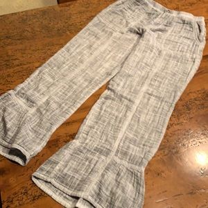 Gray Linen pants